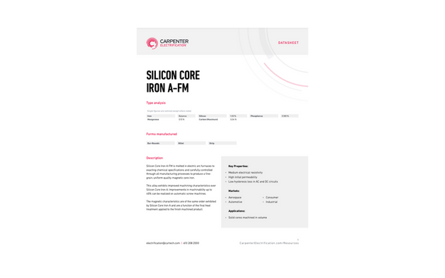 Silicon Core Iron A-FM